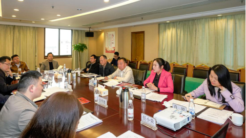 省文旅厅副厅长、党组成员宋铭率队调研尊龙集团
